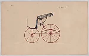 Design for Pony Phaeton, no. 4157