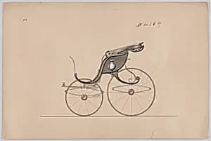 Design for Pony Phaeton, no. 4164
