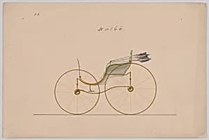 Design for Pony Phaeton, no. 4166