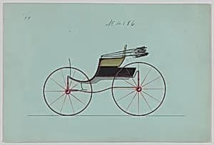 Design for Pony Phaeton, no. 4186
