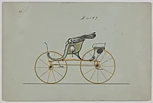 Design for Pony Phaeton, no. 4187