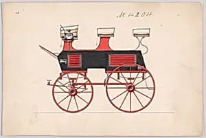 Design for Roof Seat Break, no. 4204