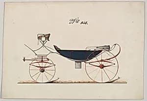 Design for Vis-à-vis/ Caleche, no. 950 by Brewster & Co.