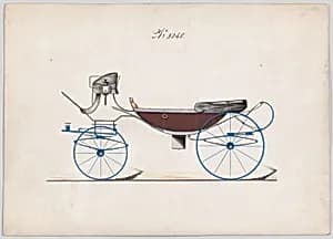 Design for Vis-à-vis, no. 3049 by Brewster & Co.