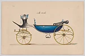 Design for Vis-à-vis, no. 4146 by Brewster & Co.|Herman Stahmer
