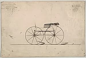 Design for Wagon, no. 905c by Brewster & Co.