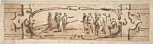 Drawing for a Cartouche