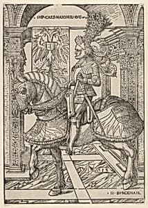 Emperor Maximilian I on Horseback