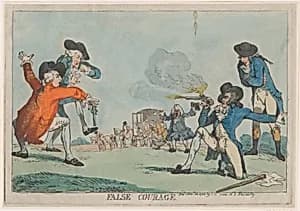 False Courage by S. W. Fores|Thomas Rowlandson