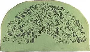 Fan Leaf Decorated with Caricatures and Reversible Heads by Anonymous, French, early 19th century