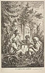 First Guard-Room by Jacques Gabriel Huquier|François Boucher|Buldet