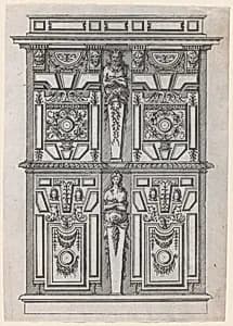 Furniture Design by Jacques Androuet Du Cerceau