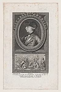 Portrait of J. S. C. Schaak|Benjamin West|Jacques Barbié|James Wolfe