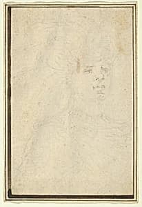 Head, from the Kinnaird Sketchbook