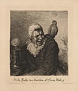 Hille Bobbe by Frans Hals|Alfred Salmon|Léopold Flameng|Gazette des Beaux-Arts