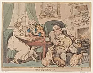 Honey Moon by Thomas Rowlandson|Nicolaus Heideloff|Rudolph Ackermann, London