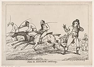 Portrait of Thomas Rowlandson|George, Prince of Wales|Samuel Chifney Jr.