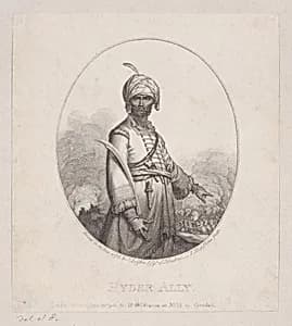 Hyder Ally by J. Leister, Esq. of Madras|Robert Wilkinson|Haidar Ali|James Gillray
