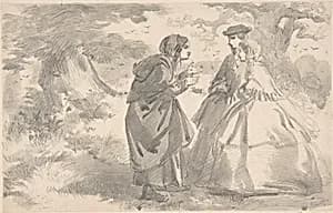 In the Park by Thomas Dalziel