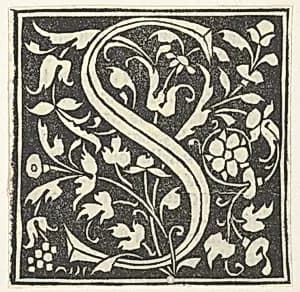 Initial letter S