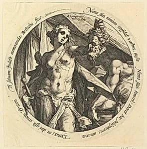 Judith with the Head of Holofernes by Hendrick Goltzius