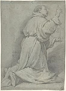 Kneeling Monk