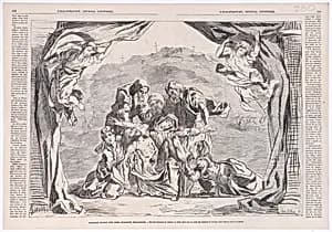La Pietà, from "L'Illustration" by Eugène Delacroix|Alexandre Pothey