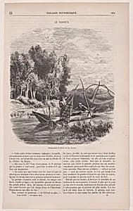 Le Verveux; from Magasin Pittoresque by Charles Jacque|François Rouget