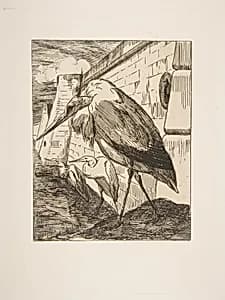Les Cigognes by Félix Bracquemond