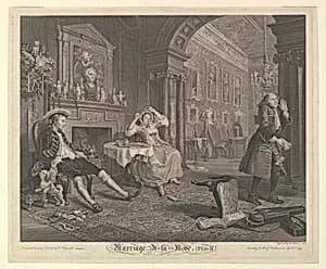 Marriage A-la-Mode, Plate II