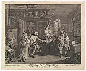 Marriage A-la-Mode, Plate III