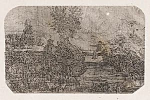 Paysans se Reposant (Peasants Resting) by Rodolphe Bresdin