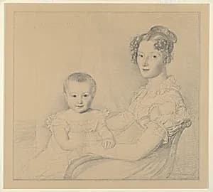 Portrait of a Mother and Child