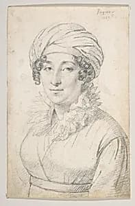 Portrait of a Woman by Anonymous, French, 19th century