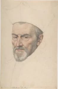 Portrait of cardinal d'Ossat