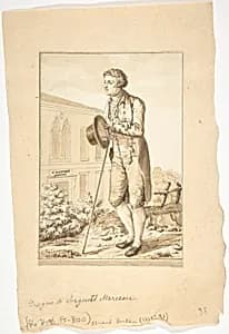 Portrait of Antoine Louis François Sergent Marceau|The Right Honorable Edmund Burke