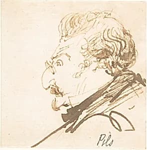 Portrait of Isidore Pils by Théodore Ballu|Isidore Pils