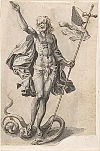 Resurrection of Christ by Gotthard Ringgli|Anonymous, Netherlandish, 16th century|Johann Sadeler I|Jan Snellinck I