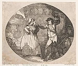 Return from Sport by Thomas Rowlandson