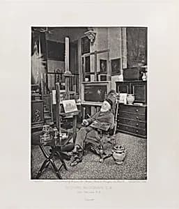 Richard Redgrave, C.B., Hon. Retired R.A. by Joseph Parkin Mayall|Sampson Low, Marston, Searle & Rivington|Richard Redgrave
