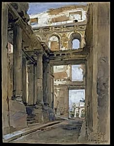 Ruins of the Tuileries Palace