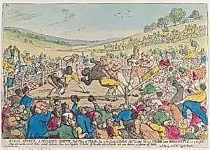 Portrait of Thomas Tegg|Bill Richmond, "The Black Terror"|Thomas Rowlandson|Thomas Cribb|Tom Molineaux|Bill Gibbons|Joe Ward|John Gully