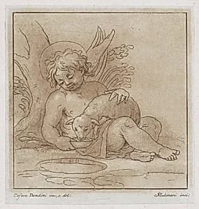 Saint John the Baptist with a lamb