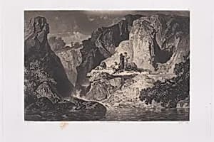 Portrait of Adrien Guignet|Adolphe Pierre Riffaut|Delamain|Salvator Rosa