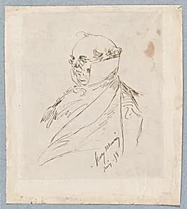 Self-Portrait as Monsieur Prudhomme