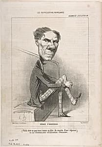 Ségur d'Aguessau by Honoré Daumier|Aubert et Cie