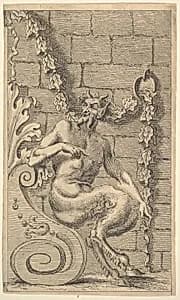 Sitting Satyrs by G. King|William Hogarth