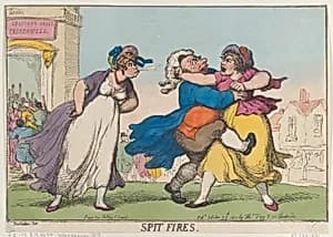 Spit Fires by Thomas Rowlandson|Thomas Tegg