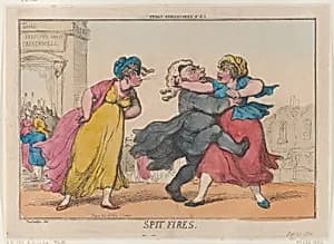 Spit Fires by Thomas Tegg|Thomas Rowlandson