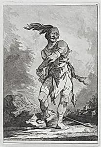 Standing Soldier Drawing his Sword